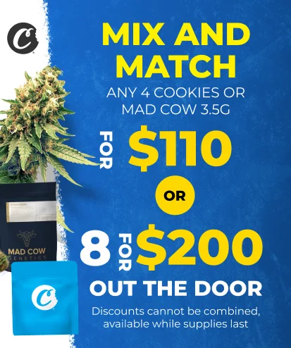 Mix Match Cookies Mad Cow Deal